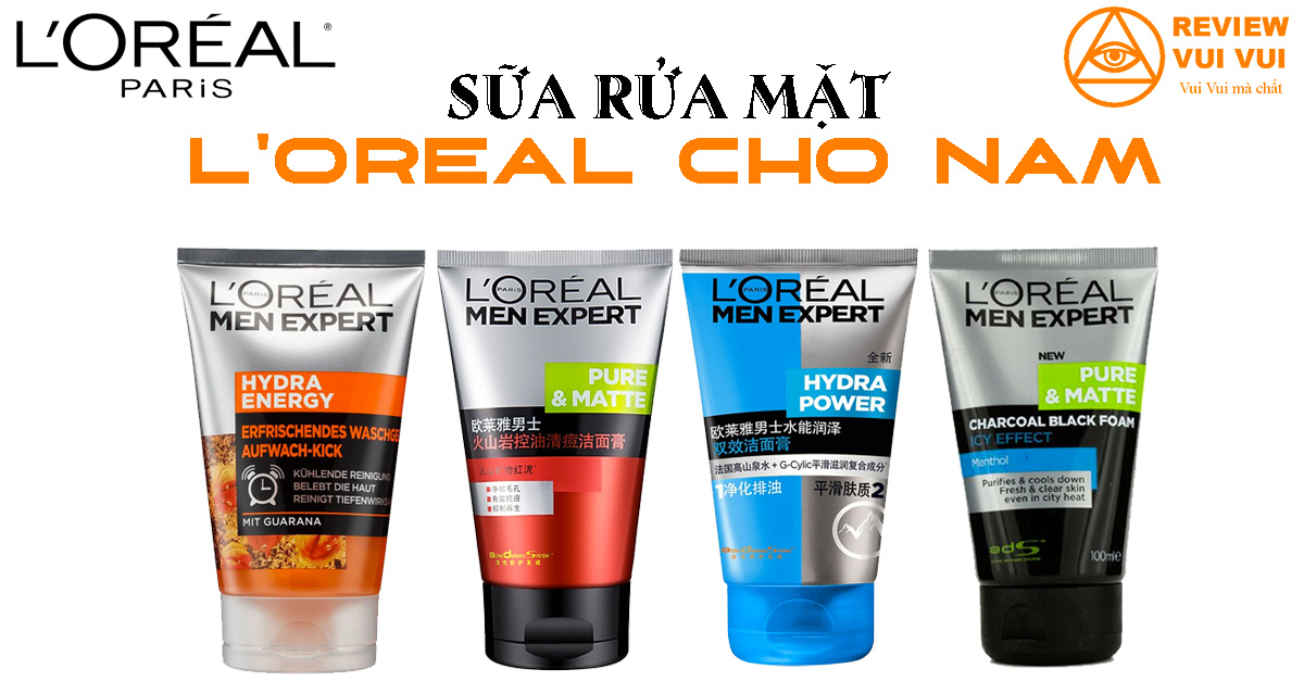 l'oreal sữa rửa mặt Nam