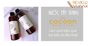 nước tẩy trang cocoon bí đao