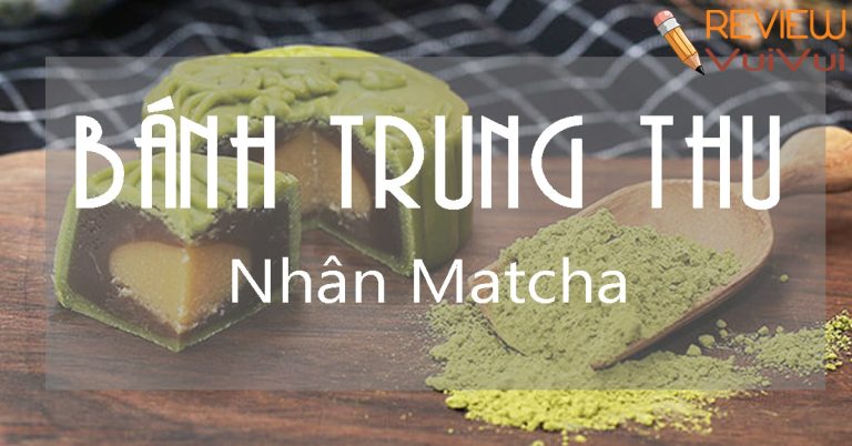 Bánh Trung Thu Nhân Matcha